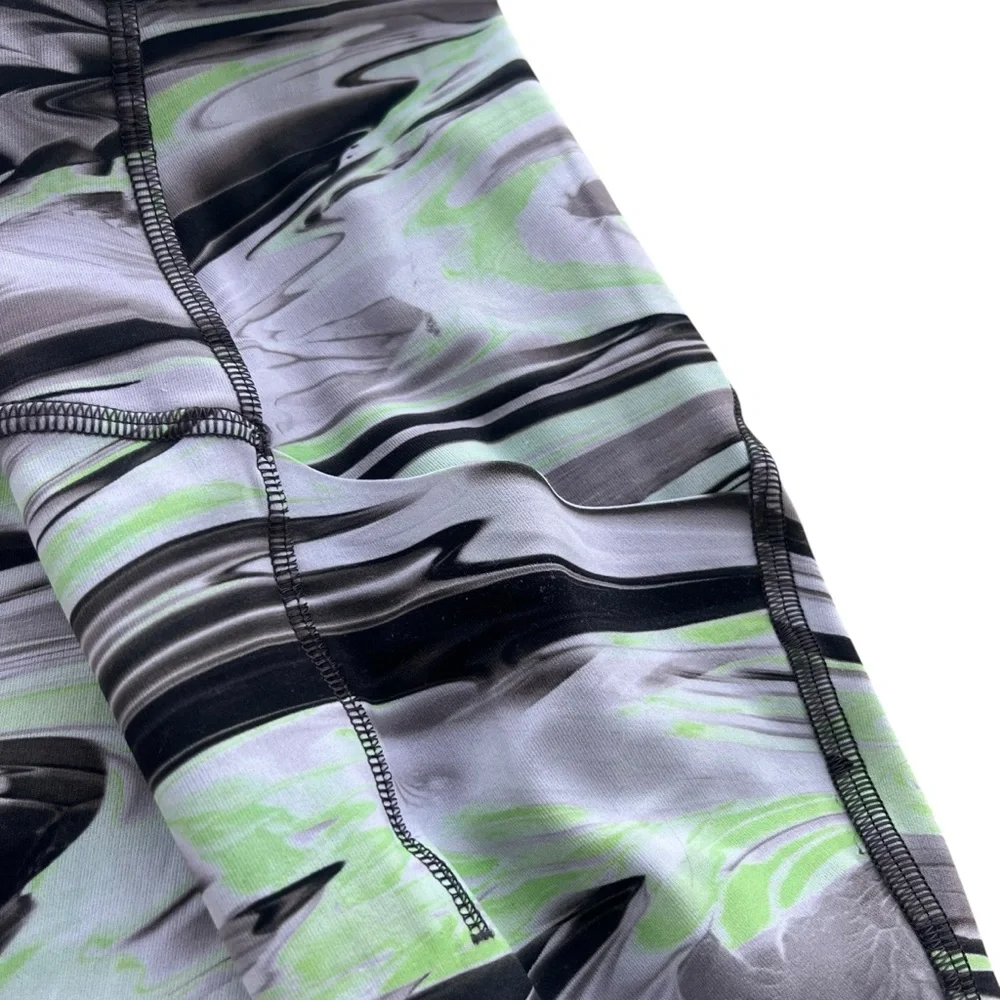 Lululemon Womens 4 Paint Glide Warp Multi Swift Speed High Rise Tight 28